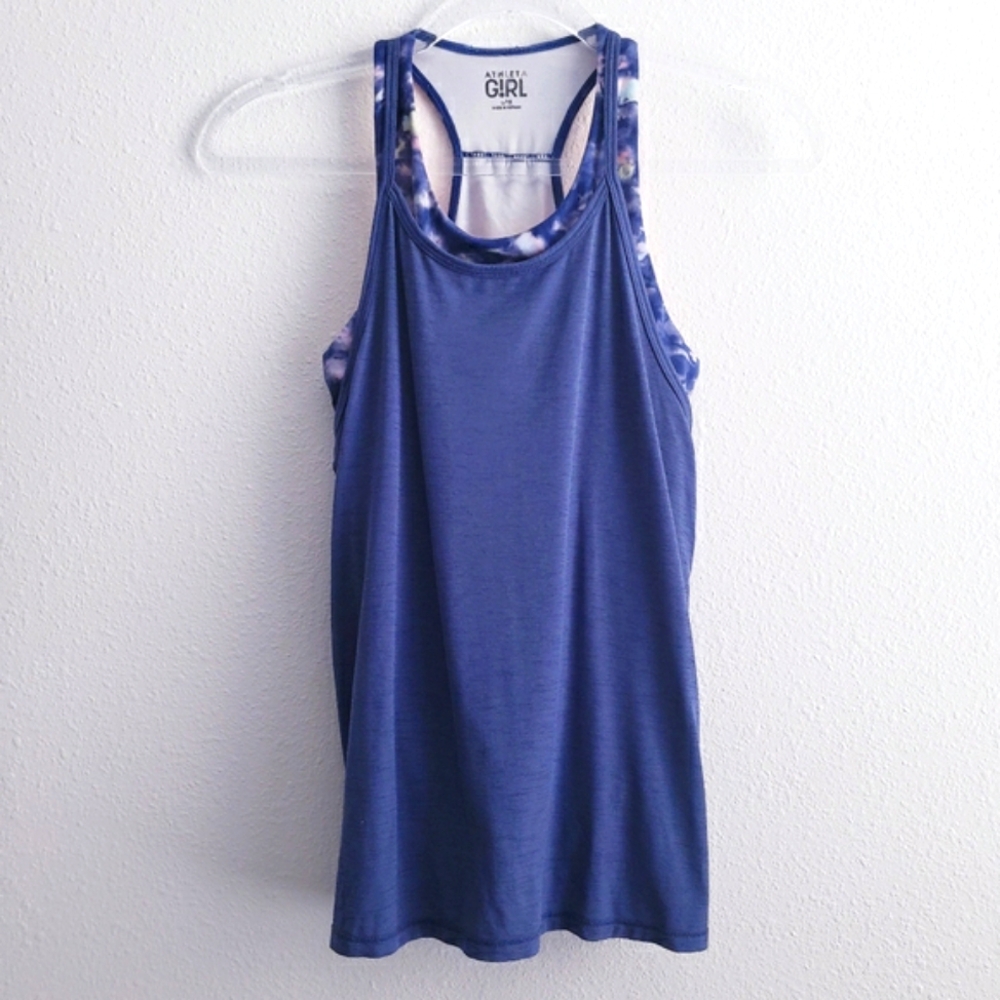 Athleta Girl Double Layered  Racerback Tank Size L/12